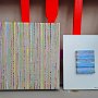 Coloured lines 24 (Bild links) 2022, 25x25, Lack auf LW, € 220 SOLD